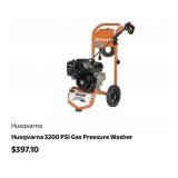 2 pcs Husqvarna 3200 PSI Gas Pressure Washer