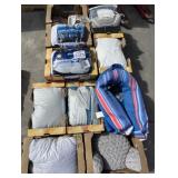 19 pcs Assorted Bedding Items