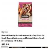 50 pcs Merrick Healthy Grains Premium Dry Dog