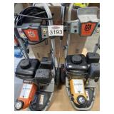2 pcs Husqvarna 3200 PSI Gas Powered Pressure