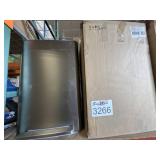 2 pcs Assorted Kohler Trash cans, One Out of Box