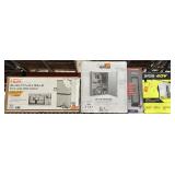 4 Pcs Assorted Cabinets and Other Items