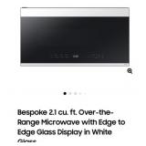 1 Pc Bespoke 2.1 cu. ft. Over-the-Range M