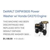 1 pc Dewalt DXPW3835 Pressure Washer
