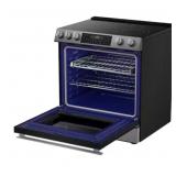 1 pc Sharp 30 in. 5-Burners Slide-in Electric