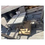 5 pcs (4) Hampton Bay Riverbrook Dining Chairs