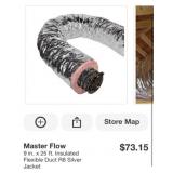 18 pcs Master Flow 9 in. x 25 ft. Insulated