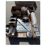 Assorted hardware contents on the pallet