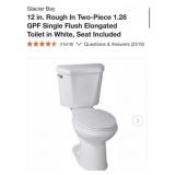 2 pcs Glacier Bay 12 in. Rough In Two-Piece 1.28