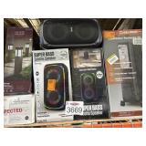 6 pcs Assorted Speakers Heater and Lighting