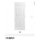 3 pcs new Masonite 32 in. x 80 in. 6 Panel