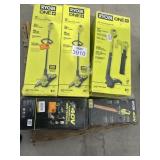 4 pcs Assorted Ryobi Tools
