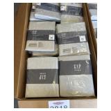 50 pcs GAP HOME Gray window curtain pair c