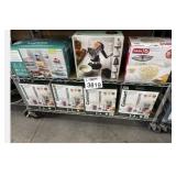 Assorted kitchen accessories and more contents