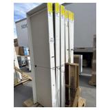 6 interior doors  (2) 24 x80 inch (4) 30x80 inch