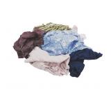 10 Boxes of 25 lbs. Reclaimed Knit Cloth Rags, 1