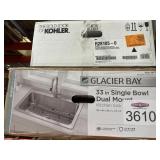 2 pcs Assorted  Sinks
