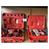 2 Pcs Milwaukee Rotary Hammers Assorted Models-