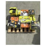 13 Pcs assorted Ryobi and Ridgid Tools