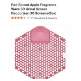 30 pcs Red Spiced Apple Fragrance Wave 3D Ur