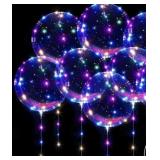 88 packs of 12 inch LED bubble balloons 6 sets