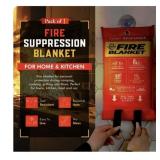 20 Pcs Mart Cobra Emergency Fire Blanket - 1 P