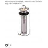 50 pcs PROPLUS GIDDS-52773 1-1/4" x 5" Bathroom