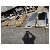 6 pcs full length mirror with stand  mix size a