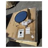 13 pcs round mirrors 16 inch