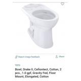 1 pc TOTO Toilet Bowl, Drake II, Cefiontect,