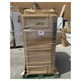 4 pcs kitchen cabinets color natural assorted