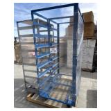 3   racks  (2) have casters