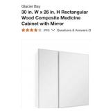 2 pcs Glacier Bay 30 in. W x 26 in. H R