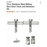 6 pcs Everbilt 72 in. Stainless Steel Sliding