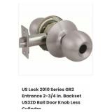 16 pcs US Lock 2010 Series GR2 Entrance 2-3/4 i