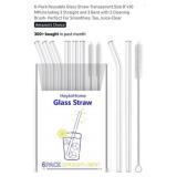62 packs-  6-Pack Reusable Glass