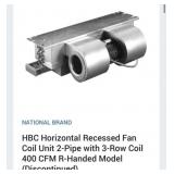 1 pc HBC Horizontal Recessed Fan Coil Unit 2
