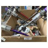 5 pcs Dyson Vacuums- Visible Use and Accessories
