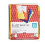 120 pcs Pen+Gear Vibrant Color 8- Tab Dividers