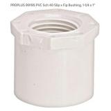 550 pcs 99197 PVC Sch  Slip x Fip Bushing,
