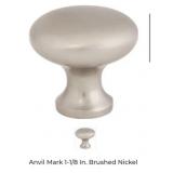 20 packs of 25 pcs Anvil Mark 1-1/8 In. Brushed
