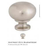 20 packs of 25 pcs Anvil Mark 1-1/4 In. Brushed