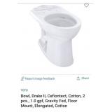 1 pc Toto Toilet Bowl, Drake II, Cefiontect,