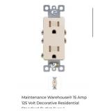 90 pcs Maintenance Warehouseï¿½ 15 Amp 125 Volt