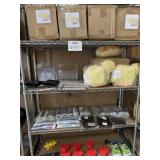 Assorted Items Pictured on Rack