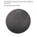 5 boxes of 5 pcs EZ CARE 20 in. Heavy-Duty Scrub