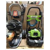 2 pcs Assorted Pressure Washers- Visible Use