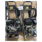 2 pcs BE Equipment Gasoline Pressure Washers