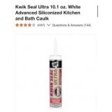 60 pcs Kwik Seal Ultra 10.1 oz. White Advanced