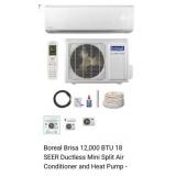 (1) Boreal Brisa 12,000 BTU 18 SEER Ductless M